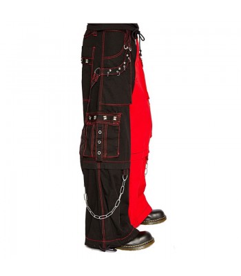 Men Gothic Bondage Pant Chain Goth Techno Punk Rock Gothic Cotton Pants